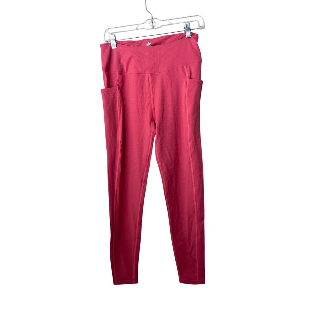 Woolly Everyday Merino Leggings Pink Medium Everyday Flex Stretch Seasonal